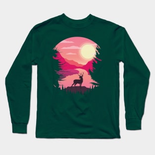 Sunset Over the Hills Long Sleeve T-Shirt